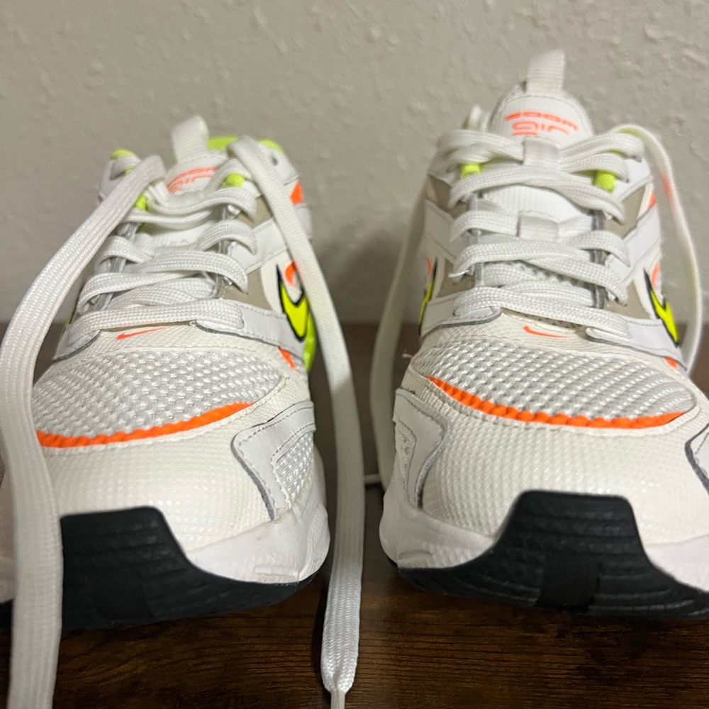 Nike women Sneakers White with Neon Accents